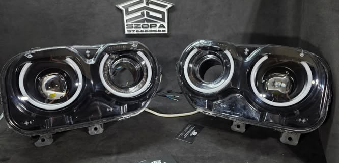 BMW E90 reflektor po regeneracji - błyszczące klosz